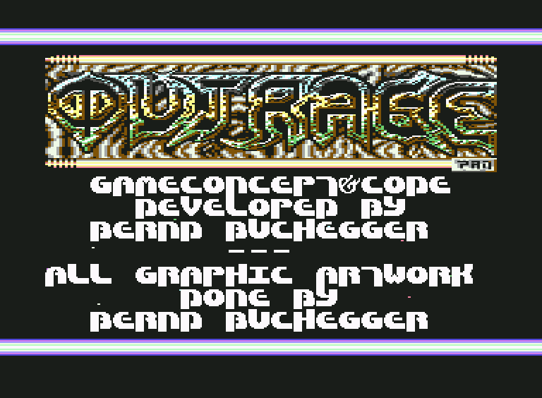 OUTRAGE ingame screenshot - intro