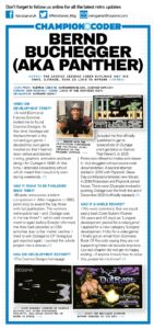 Retrogamer#235 Interview Bernd Buchegger